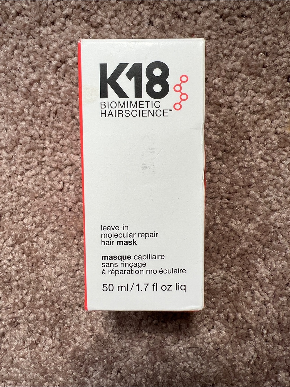 K18 Biomimetic Hairscience Leave-In Molecular Repair Hair Mask - NWB 50ml